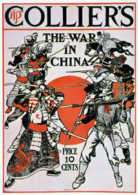 Boxer Rebellion 1900 Magazine Cover Fine Art Print by Granger Collection