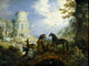 Orpheus Charms the Animals with His Music Fine Art Print by Roelandt Savery