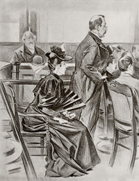 Lizzie Andrew Borden Fine Art Print - Historical Poster