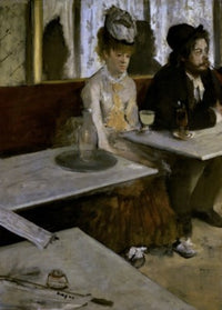 In a Cafe Fine Art Print by Edgar Degas - Musee d'Orsay