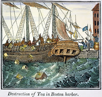 The Boston Tea Party 1773 American Engraving Fine Art Print by Granger Collection
