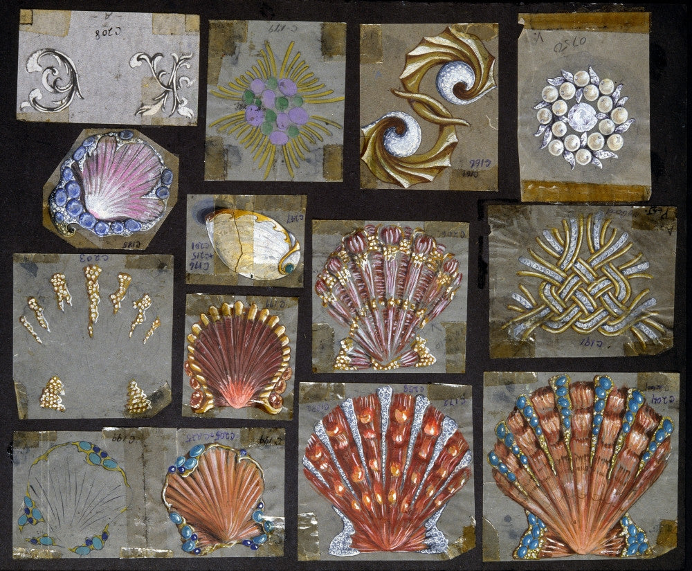 Verdura Jewelry Design Fine Art Print by Fulco Di Verdura