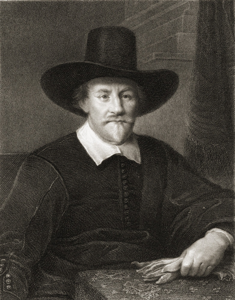 Hugo Grotius Fine Art Print - Dutch Jurist & Scholar (1823)