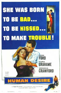 Human Desire Movie Poster Print (27x40) | Pop Culture Graphics