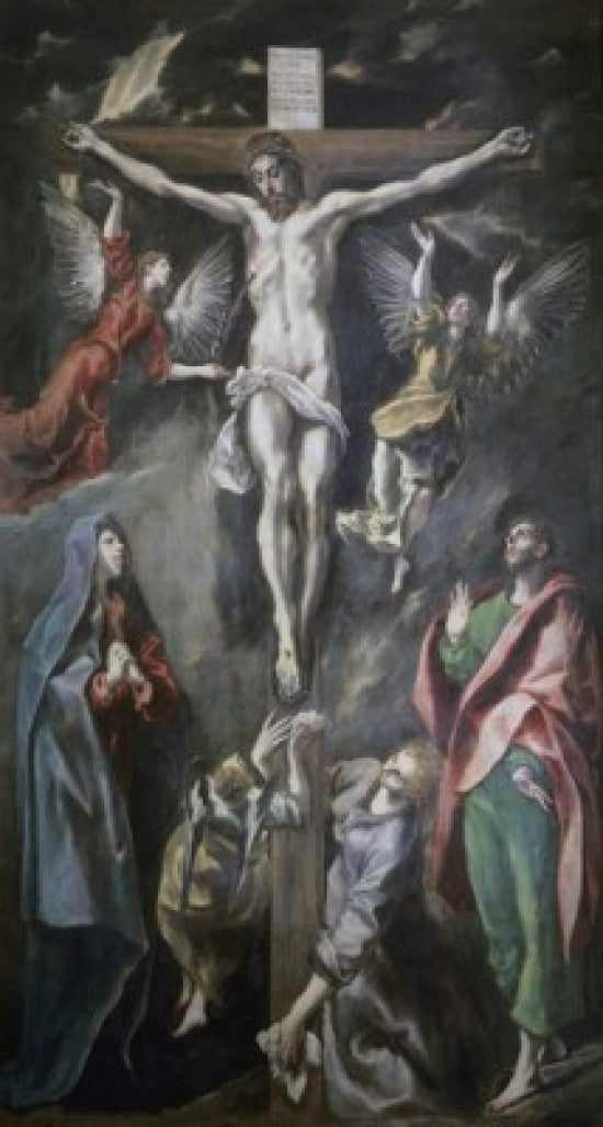 The Crucifixion Fine Art Print by El Greco - Multiple Sizes Available