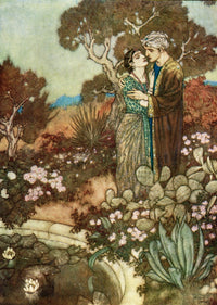 Do You Within Your Little Hour of Grace Fine Art Print by Edmund Dulac