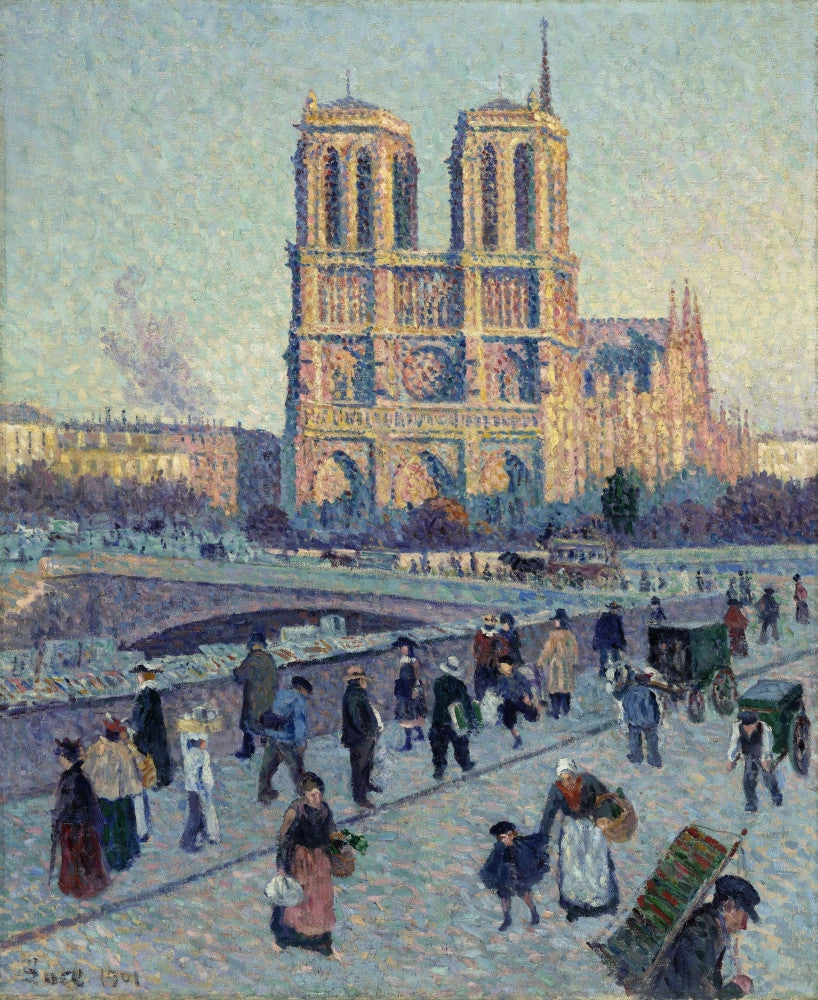 Luce: Notre-Dame, 1901 Fine Art Print by Maximilien Luce