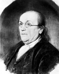 Benjamin Franklin Fine Art Print by Charles Willson Peale
