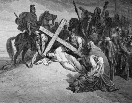 The Crucifixion Fine Art Print by Gustave Dore (1832-1883)