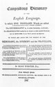 Noah Webster's First Dictionary Title Page Fine Art Print