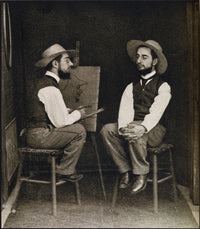 Lautrec From A Double Photograph Fine Art Print by Toulouse-Lautrec
