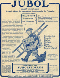French Advertisement for Jubola Laxative C.1916 Fine Art Print