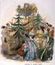 Queen Victoria Distributing Christmas Gifts at Windsor Castle Wood Engraving, 1846 Fine Art Print by Granger Collection