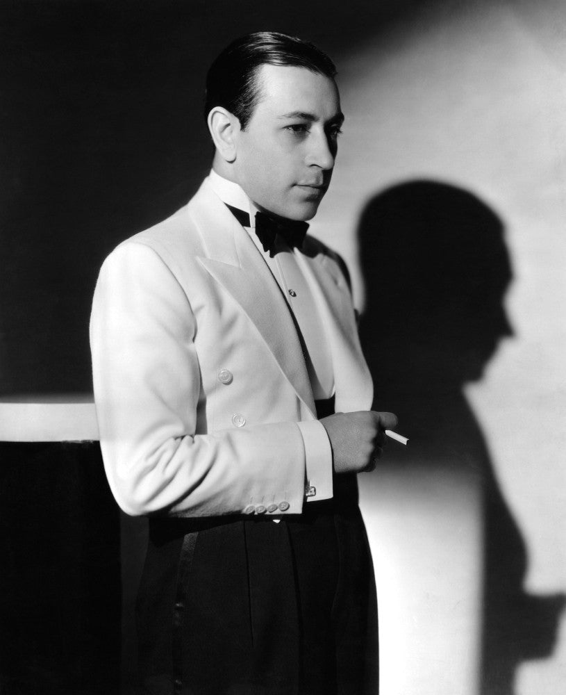 George Raft 1934 Photo Print - Vintage Hollywood Icon
