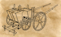 Seed Drill Line Engraving Print by Jethro Tull | Granger Collection