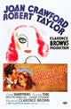 The Gorgeous Hussy Movie Poster Art Print featuring Joan Crawford and Robert Taylor