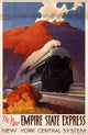 New Empire State Express Train Fine Art Print by Mary Evans Picture Library
