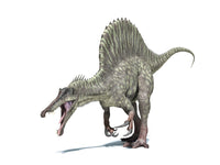 3D Spinosaurus Dinosaur Fine Art Print - Ready to Hang