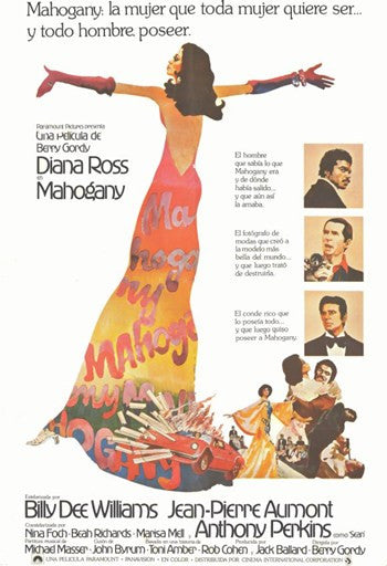 Mahogany Movie Poster - 11x17 Print