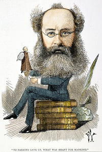 Anthony Trollope Caricature Fine Art Print by Frederick Waddy