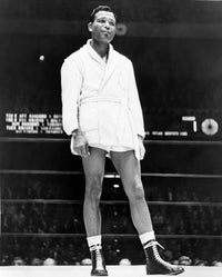 Sugar Ray Robinson Boxing Print - Madison Square Garden 1966