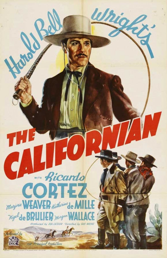 The Californian Movie Poster Print - 27x40 | Posterazzi