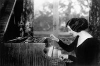 Wanda Landowska Playing Her Harpsichord Art Print - Poster