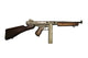 Thompson Model M1A1 Submachine Gun Fine Art Print