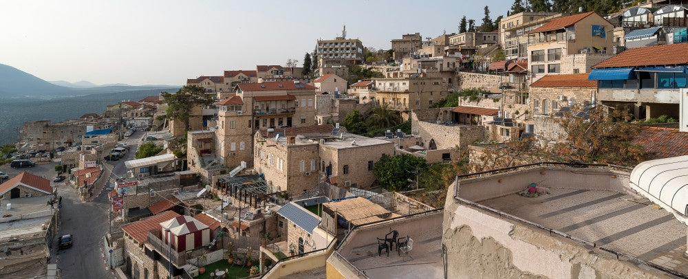 View of Houses in Safed, Galilee, Israel Fine Art Print by Panoramic Images