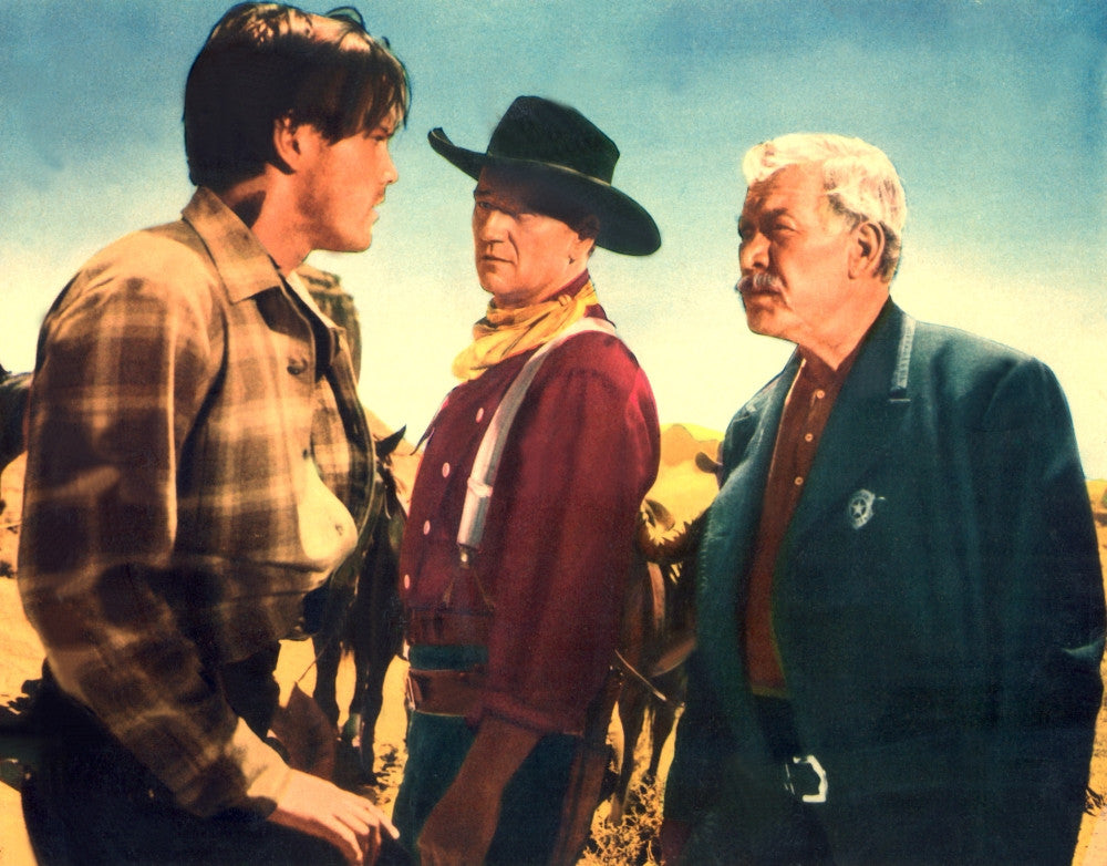 The Searchers Photo Print Featuring John Wayne and Jeffrey Hunter