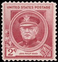 John Philip Sousa Commemorative Postage Stamp Fine Art Print