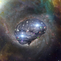Cosmic Brain in Vivid Space Fine Art Print by Bruce Rolff