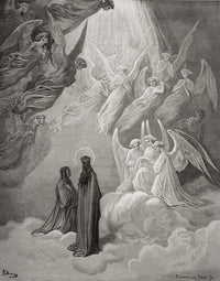 Gustave Doré Illustration for Paradiso by Dante Alighieri - Canto XX Lines 10-12 Fine Art Print