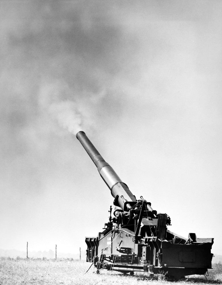 Nuclear Artillery Fine Art Print - U.S. Army 280mm Atomic Gun