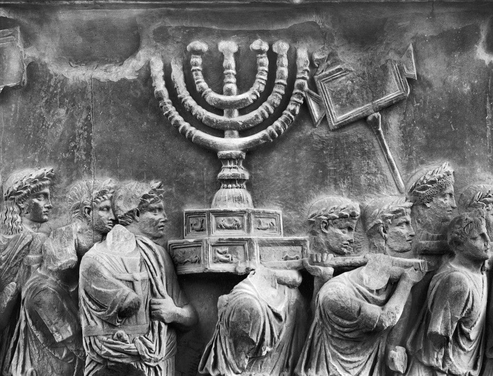 Arch of Titus Fine Art Print - Roman Soldiers & Treasures
