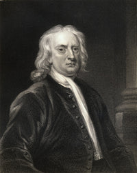 Sir Isaac Newton Fine Art Print from Gallery of Portraits (8x10)