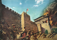 China: Boxer Rebellion Oil Painting Print by H. Charles McBarron, Jr.