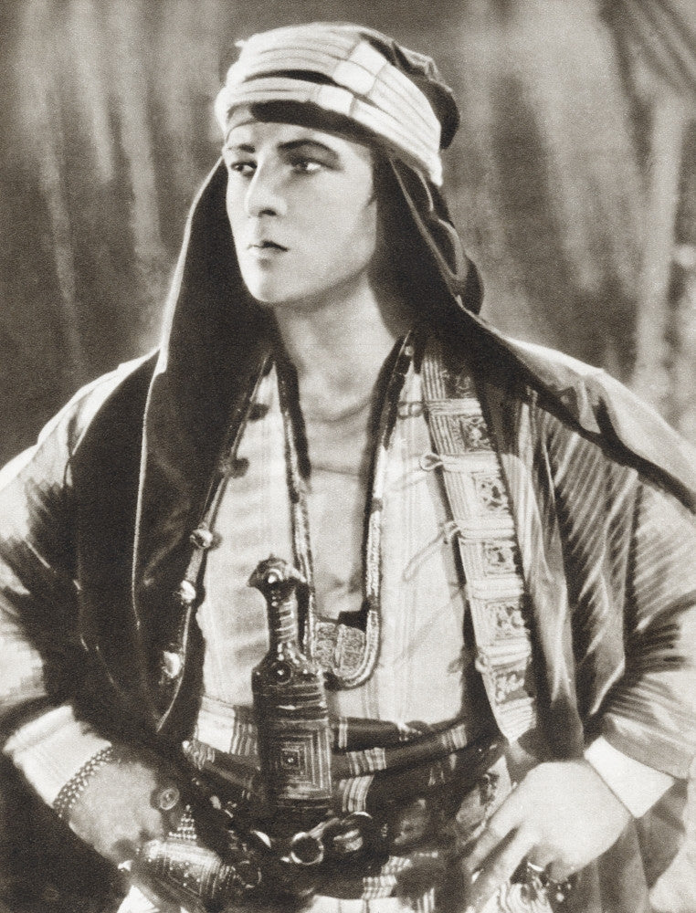Rudolph Valentino 1895 Fine Art Print | Posterazzi