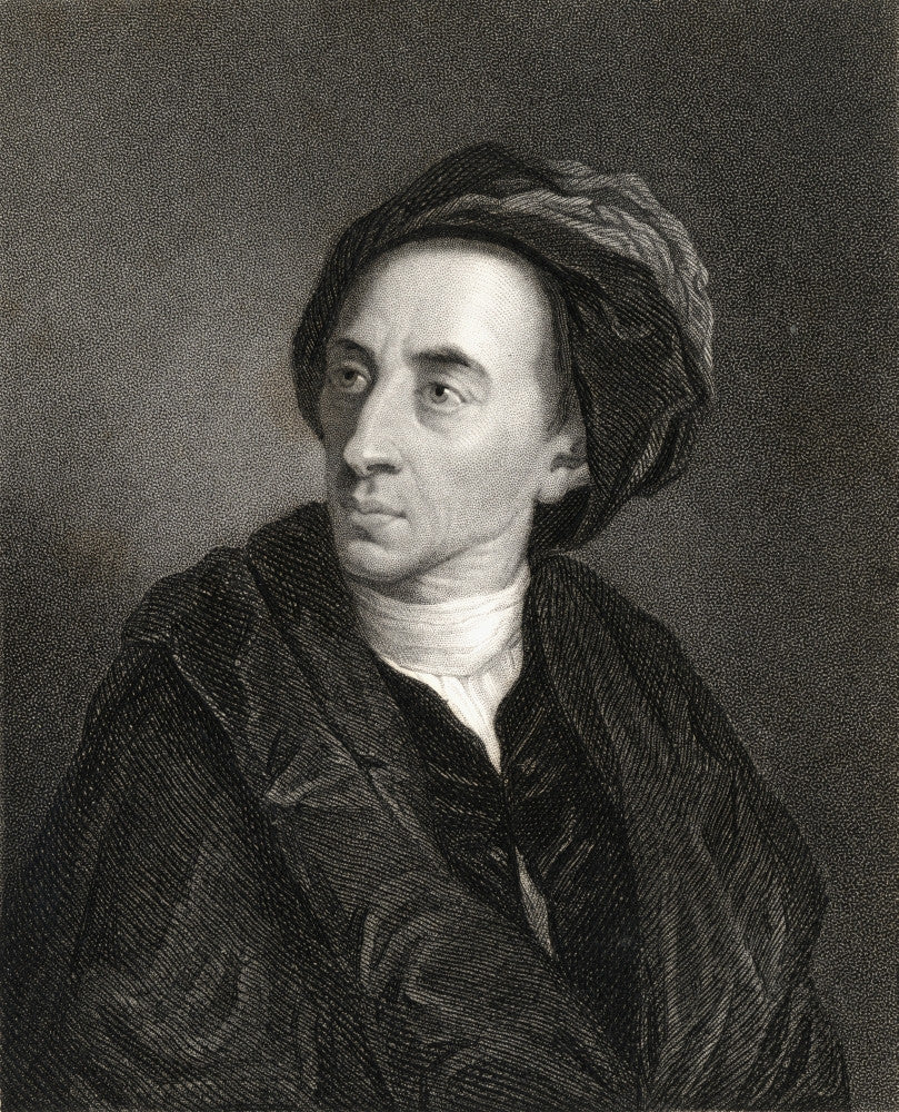 Alexander Pope Fine Art Print - English Poet & Satirist