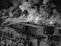Pullman Strike 1894 Fine Art Print - Historical Illustration