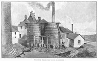 Whisky Distillery Fine Art Print - Glenlivet 1890 Engraving