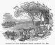 Mormon Flight 1833 Wood Engraving Poster Print by Granger Collection