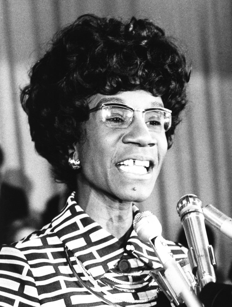 Shirley Chisholm Candidacy Announcement Poster Print - January 25