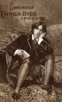 Oscar Wilde American Advertisement Lithograph Print (C1880) | Poster Print by Granger Collection