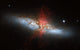 Messier 82 Starburst Galaxy Fine Art Print by Roberto Colombari