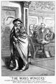 Hiram Revels Cartoon Print by Thomas Nast - Historical Artwork
