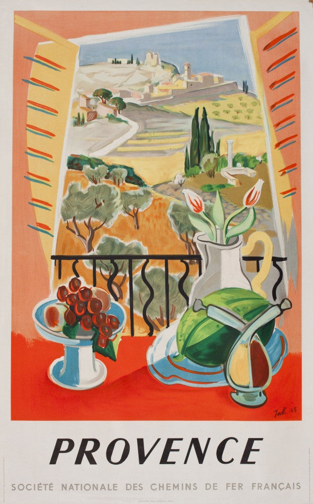 Advertisement for Provence, France Fine Art Print
