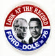 Presidential Campaign 1976 Republican Party Button Poster Print by Granger Collection