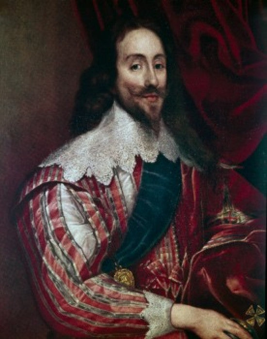 King Charles I Fine Art Print - Artist Unknown