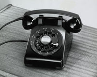 Close-Up Fine Art Print of a Classic Rotary Phone